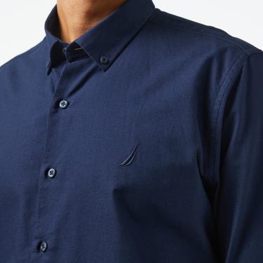  Nautica Erkek Lacivert Classic Fit Gömlek