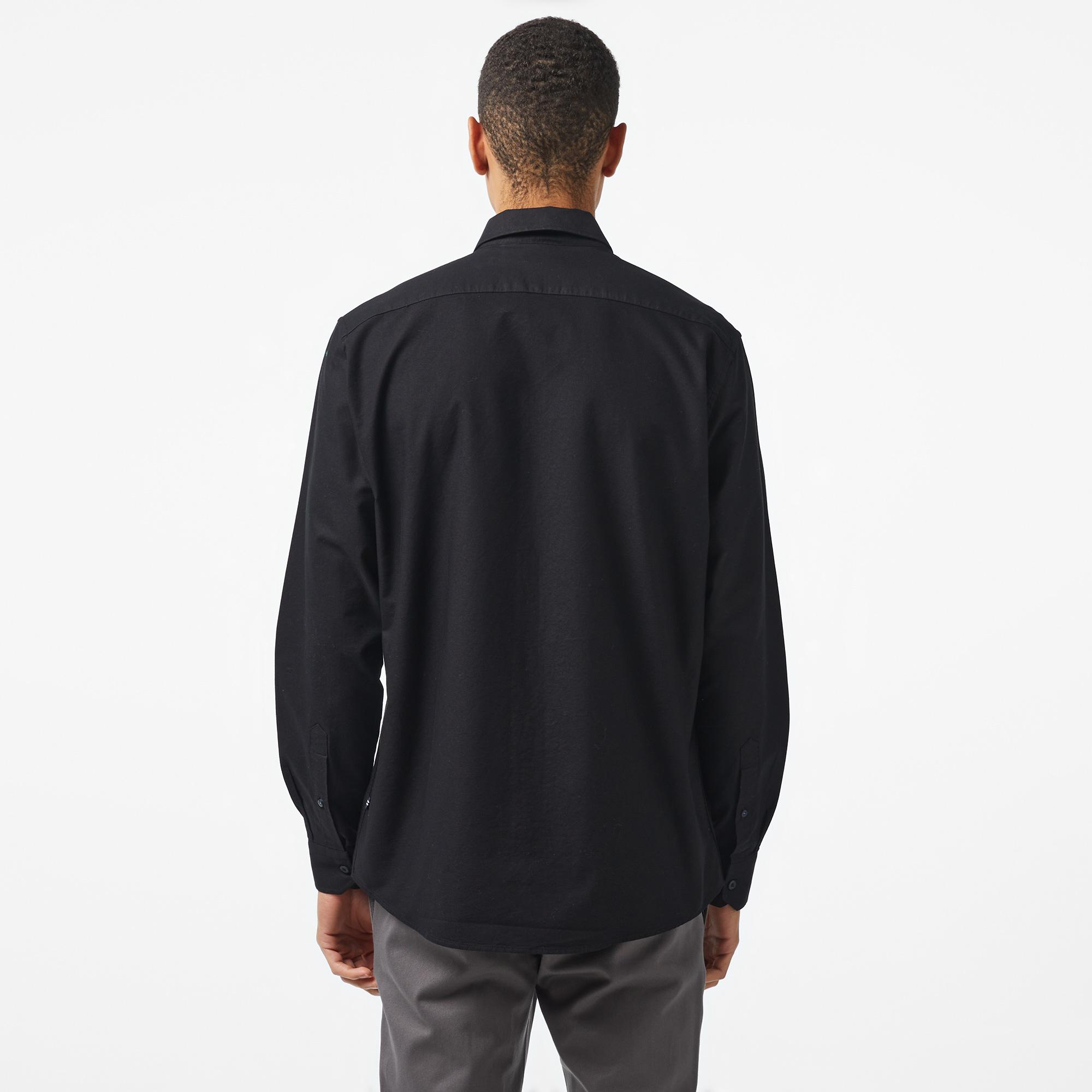 Nautica Erkek Siyah Classic Fit Gömlek