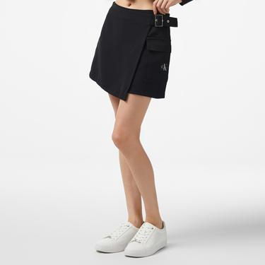  Calvin Klein Jeans Casual Utility Kadın Siyah Şort