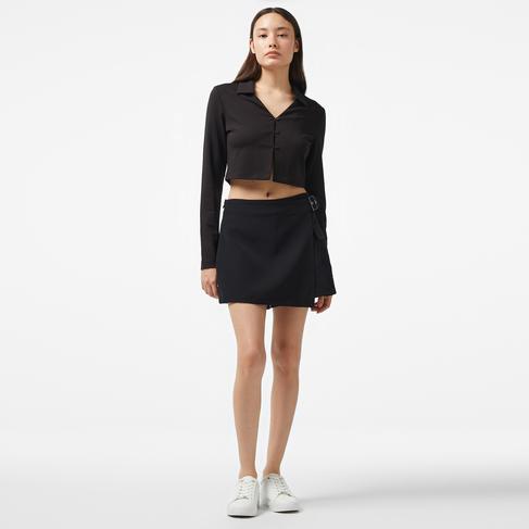  Calvin Klein Jeans Casual Utility Kadın Siyah Şort