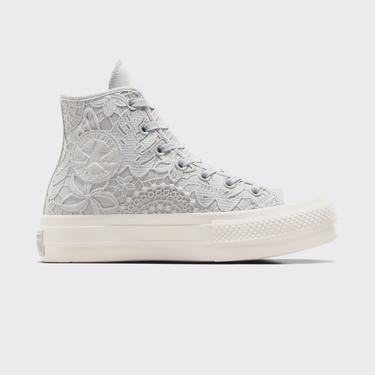 Converse Chuck Taylor All Star Lift Kadın Gri Platform Sneaker