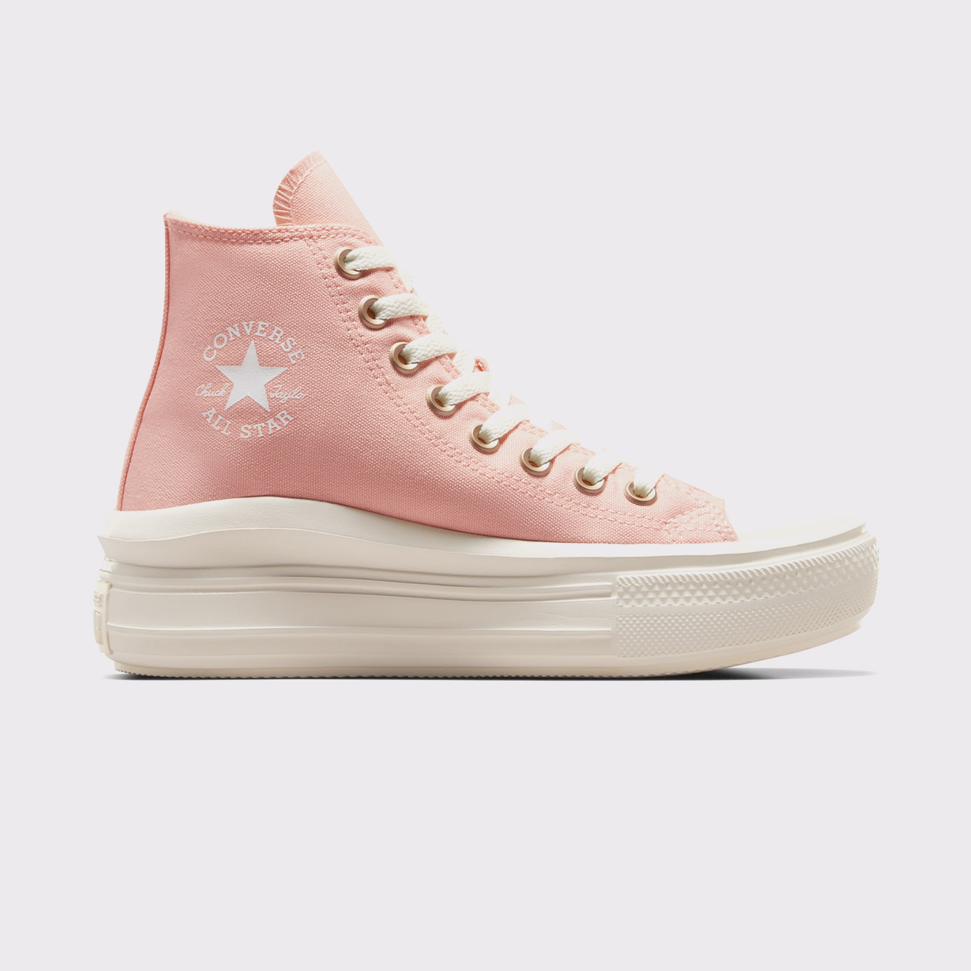 Converse Chuck Taylor All Star Move Unisex Pembe Platform Sneaker - Görsel 2