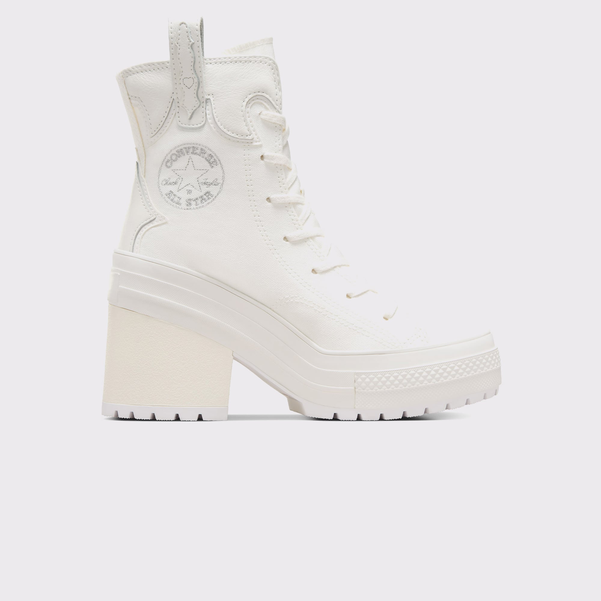 Converse Converse Chuck 70 De Luxe Heel Unisex Beyaz Platform Sneaker | FashFed Beyaz - 2. görsel