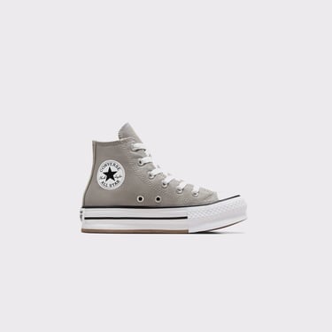  Converse Chuck Taylor All Star EVA Lift Çocuk Gri Platform Sneaker