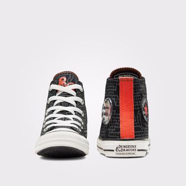  Converse x Dungeons & Dragons Chuck Taylor All Star Çocuk Siyah Sneaker