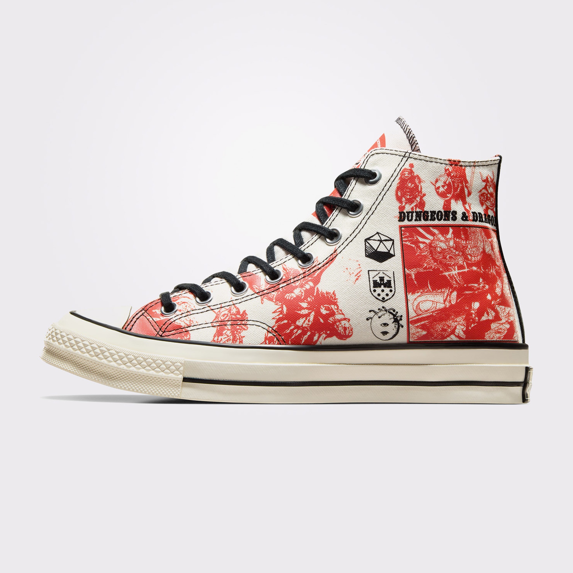 Converse x Dungeons & Dragons Chuck 70 Unisex Kırmızı Sneaker