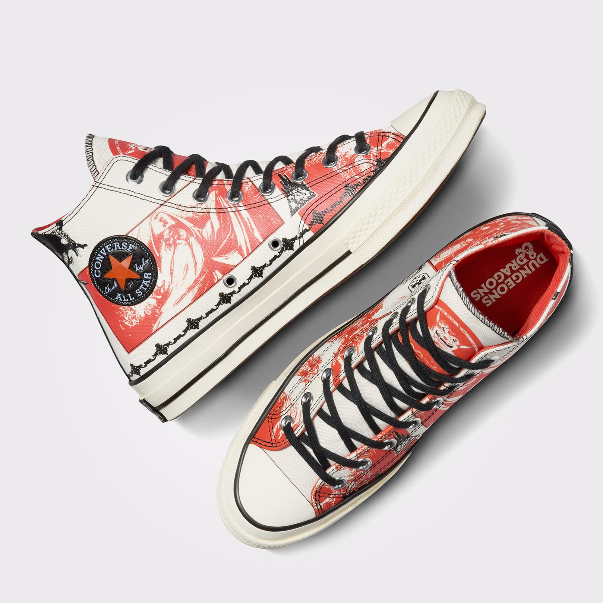Converse x Dungeons & Dragons Chuck 70 Unisex Kırmızı Sneaker