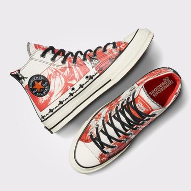  Converse x Dungeons & Dragons Chuck 70 Unisex Kırmızı Sneaker
