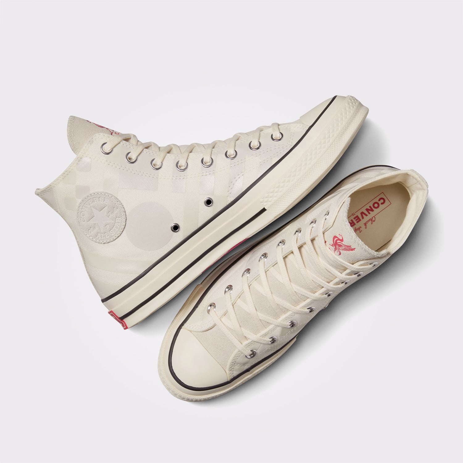 Converse Chuck 70 Unisex Krem Sneaker - Görsel 5