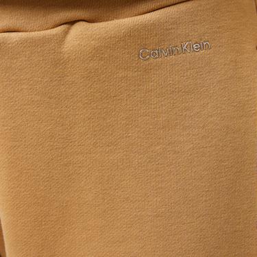  Calvin Klein Nano Logo Relaxed Kadın Kahverengi Eşofman Altı