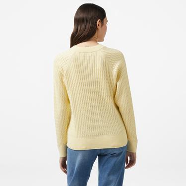  Tommy Hilfiger Kadın Sarı Kazak