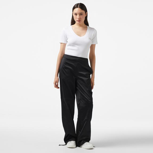  Calvin Klein Jeans Satın Utility Kadın Siyah Kargo Pantolon
