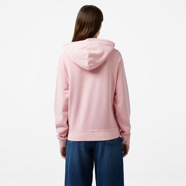  Tommy Hilfiger Jeans Tommy Flag Kadın Pembe Hoodie