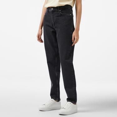  Calvin Klein Jeans Mom Jean Kadın Gri Jean