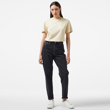  Calvin Klein Jeans Mom Jean Kadın Gri Jean