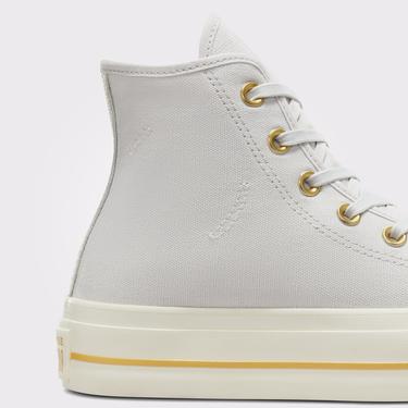  Converse Chuck Taylor All Star Lift Kadın Gri Platform Sneaker