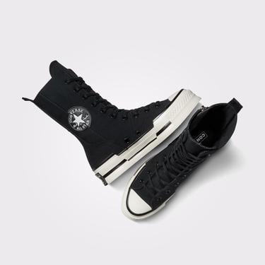  Converse Chuck 70 Plus XHi Unisex Siyah Platform Sneaker