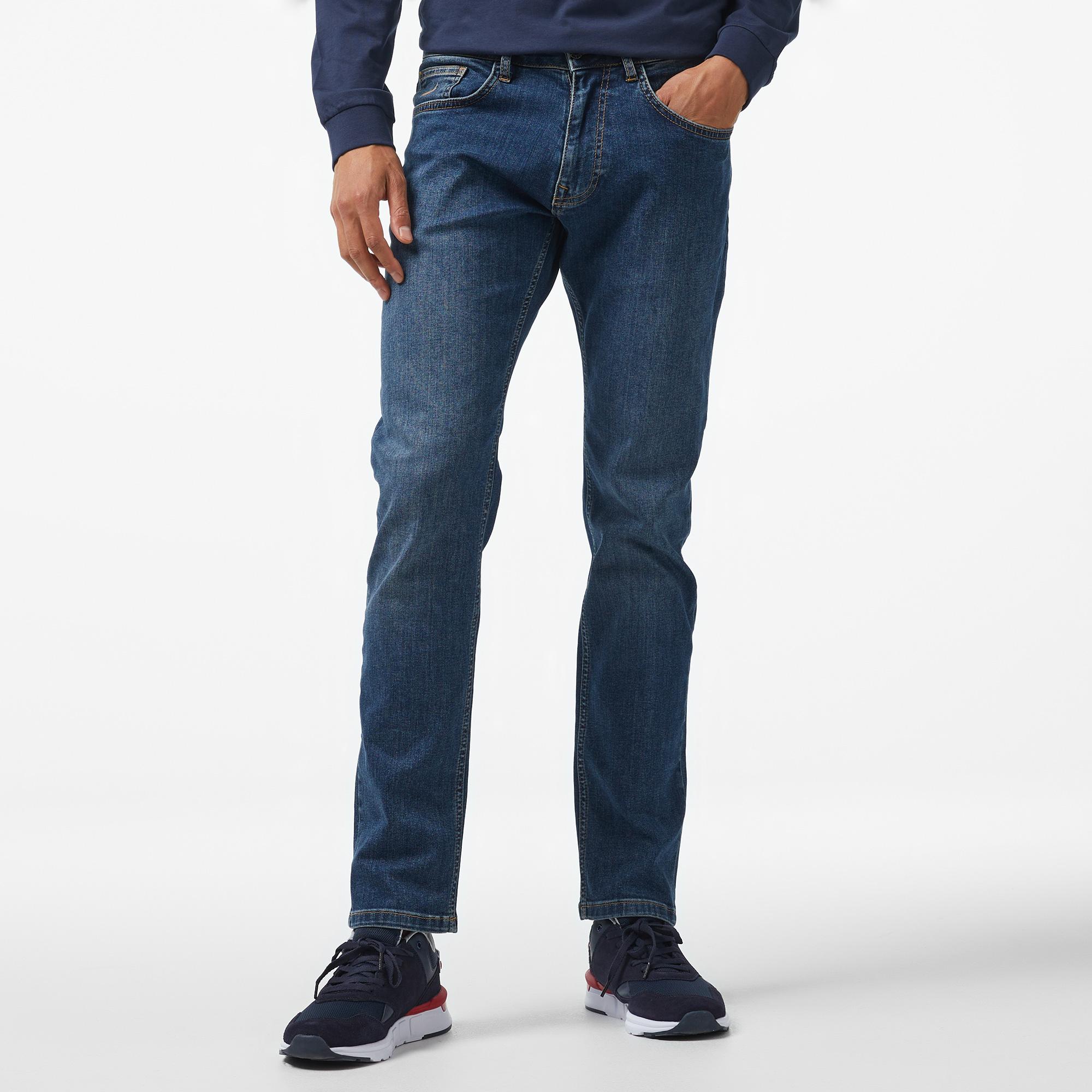 Nautica Erkek Mavi Jean Pantolon