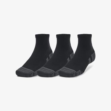  Under Armour Performance Tech Unisex Siyah 3'lü Çorap