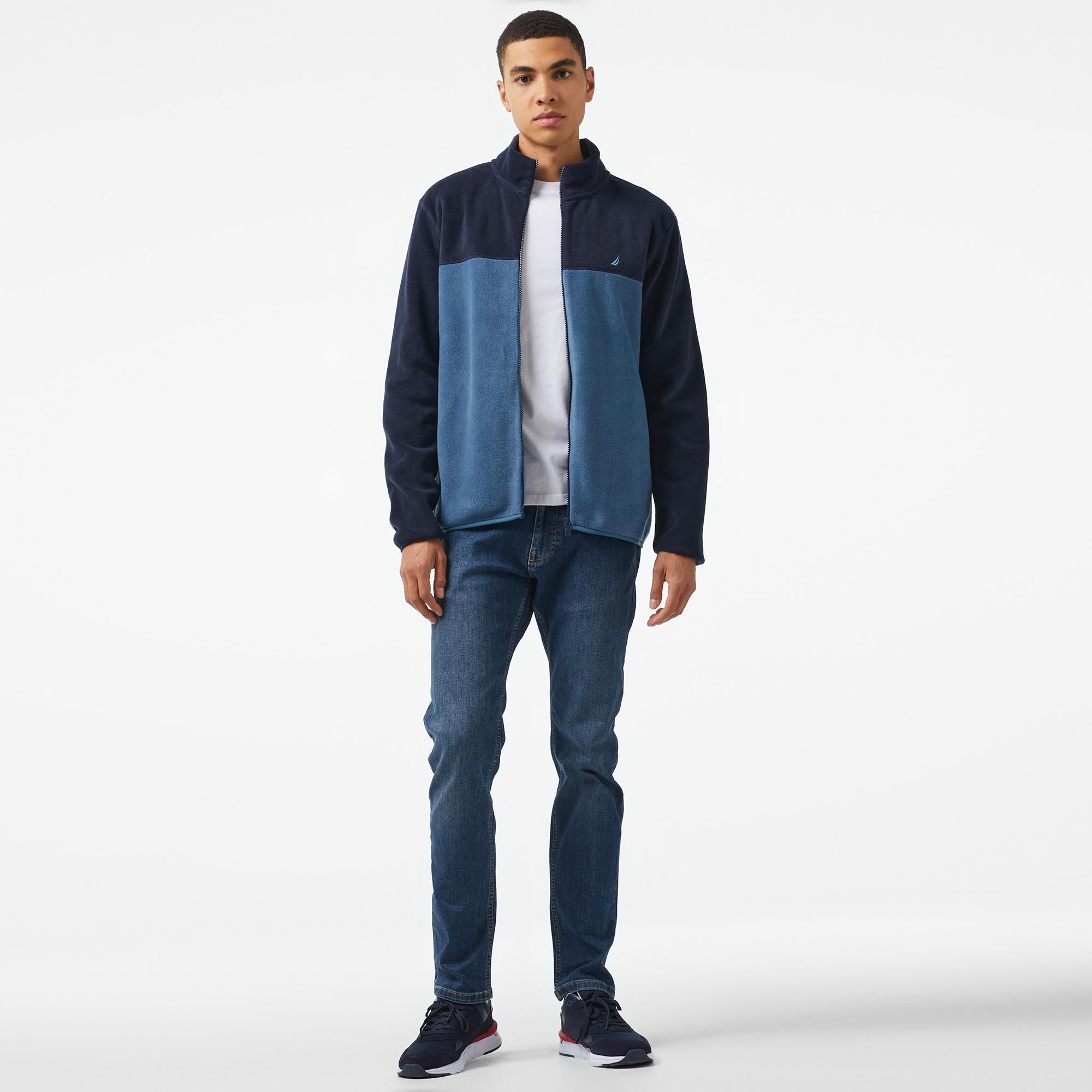 Nautica Erkek Lacivert Regular Fit Polar Sweatshirt