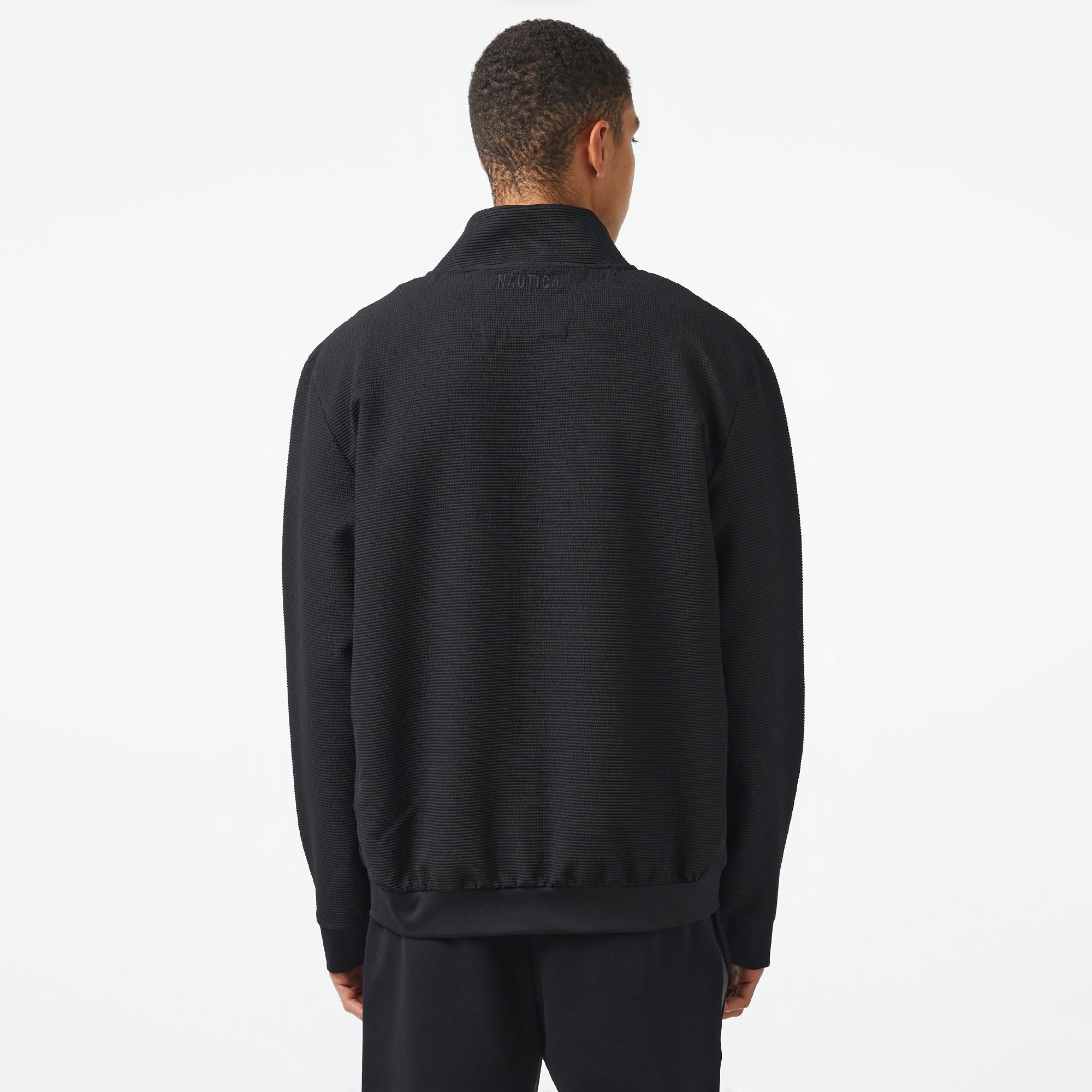 Nautica Erkek Siyah Regular Fit Sweatshirt