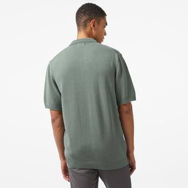  Nautica Erkek Yeşil Classic Fit Kısa Kollu Triko