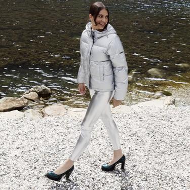  Luca Grossi Kadın Yeşil Topuklu Klasik Ayakkabı