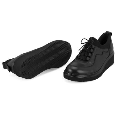  Kadın Siyah DesaComfort Deri Günlük Ayakkabı