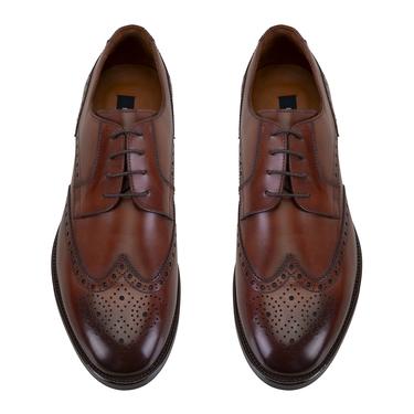  Trever Kahve Erkek Deri Klasik Ayakkabı