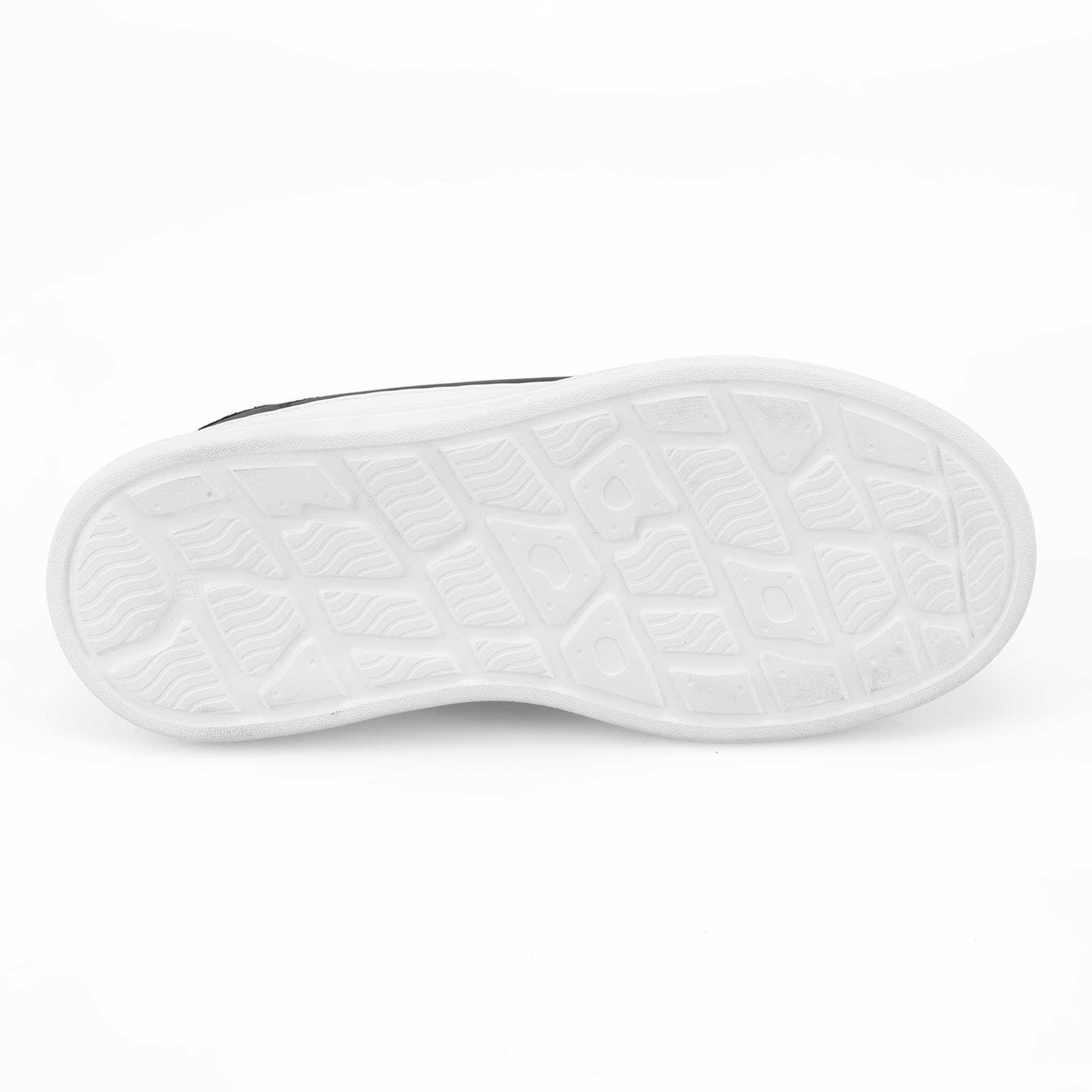 Kadın Siyah Deri Spor Ayakkabı