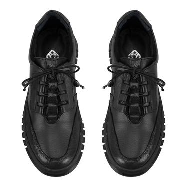  Kadın Siyah DesaComfort Deri Günlük Ayakkabı