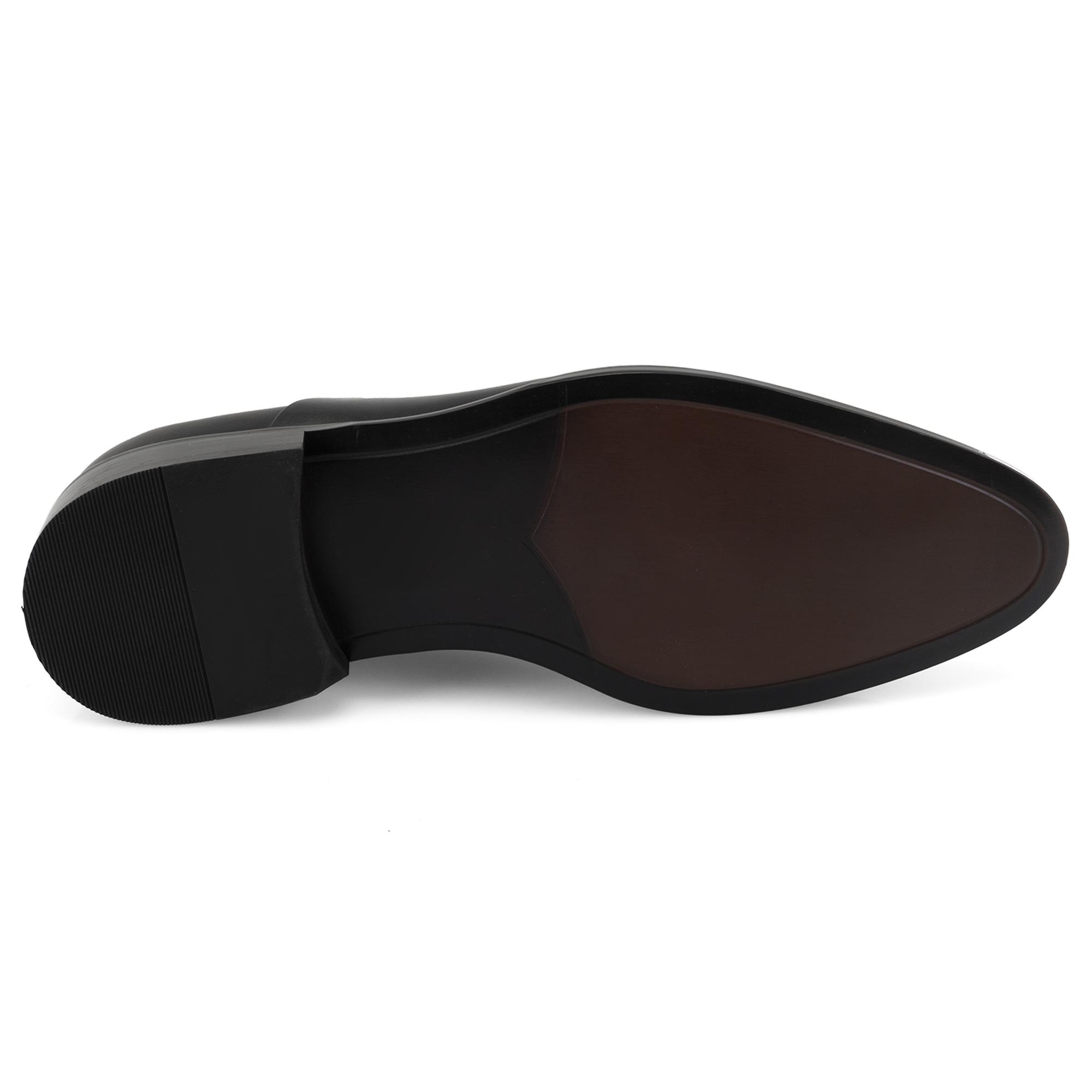 Howard Siyah Erkek Deri Klasik Ayakkabı