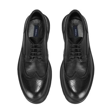  Eliezer Siyah Erkek Deri Klasik Ayakkabı
