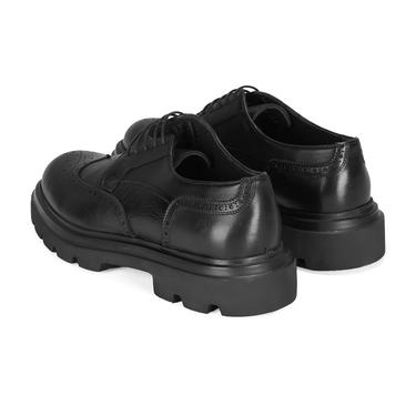  Eliezer Siyah Erkek Deri Klasik Ayakkabı