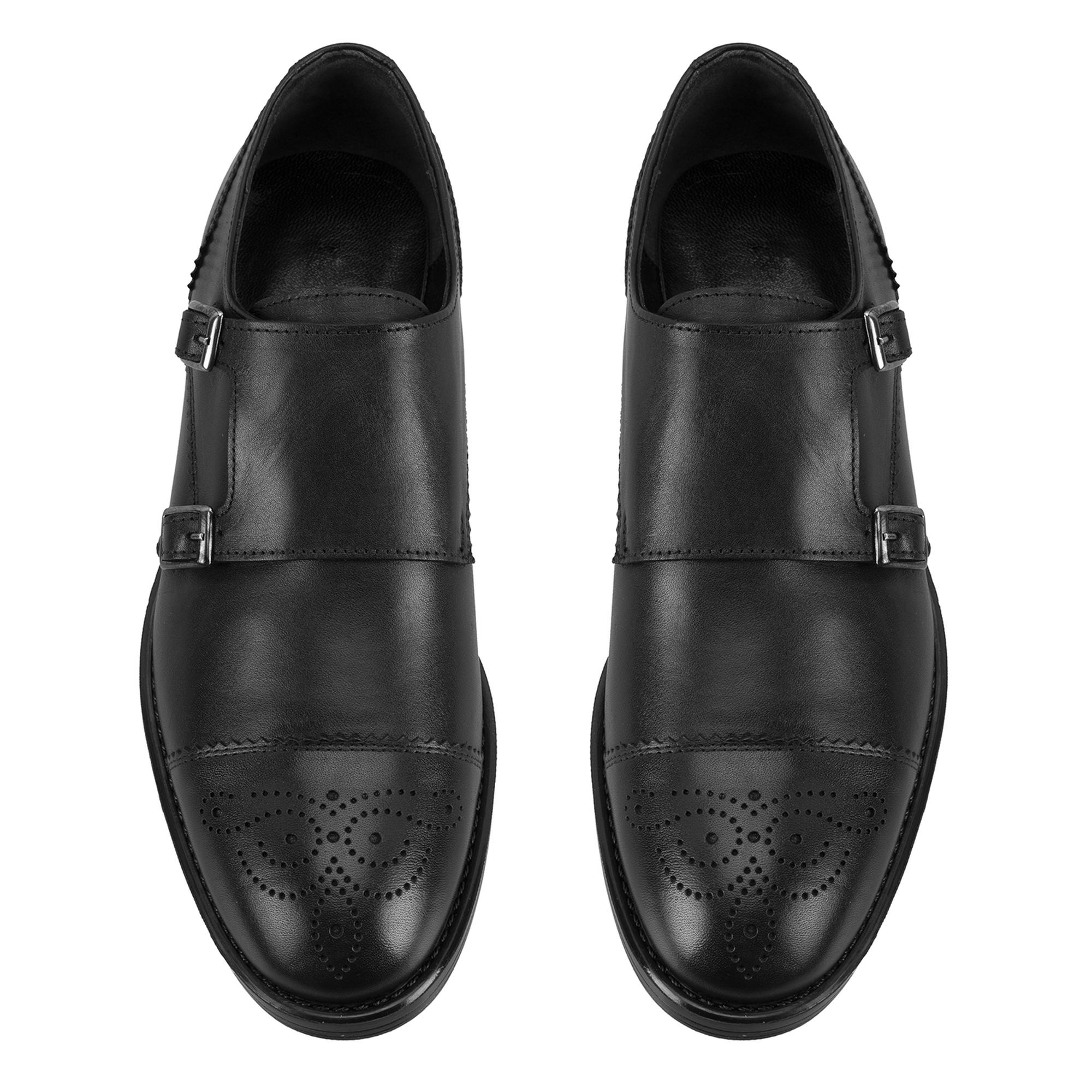 Kadın Siyah Deri Klasik Ayakkabı