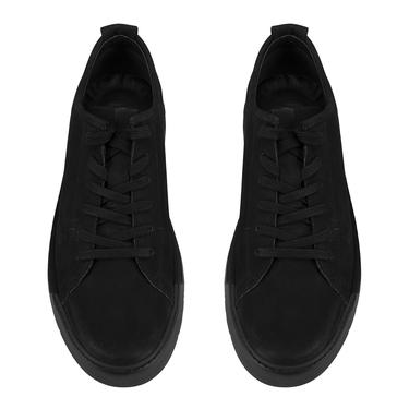  Estevan Siyah Erkek Nubuk Deri Günlük Ayakkabı