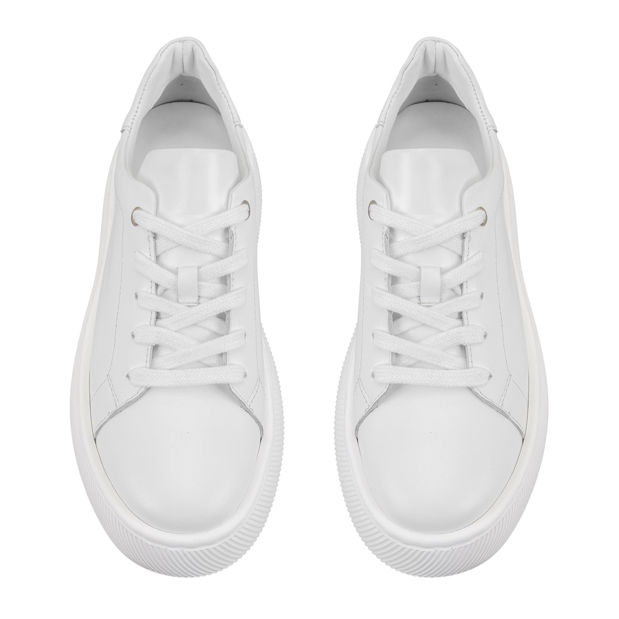 Kadın Beyaz Deri Günlük Ayakkabı