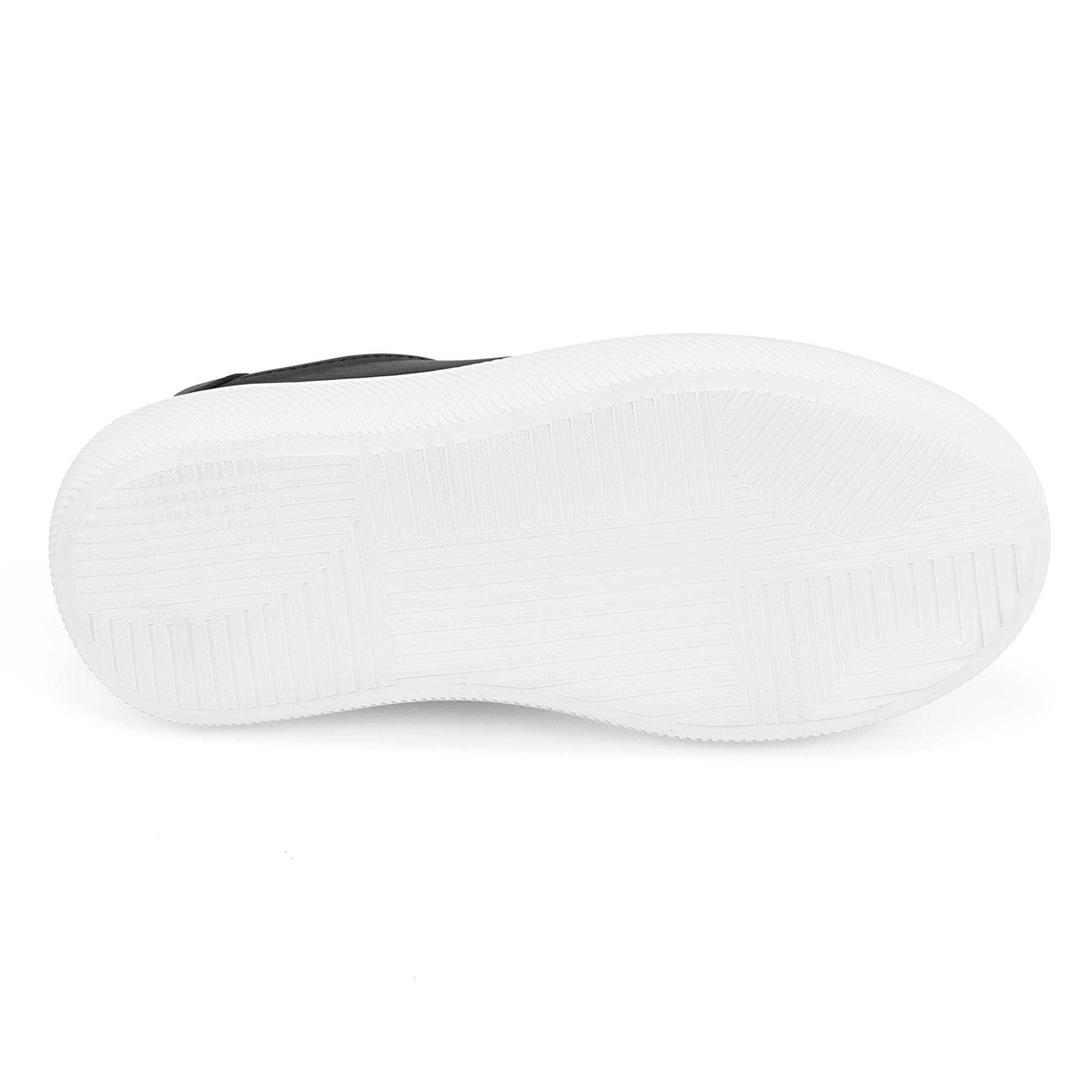 Kadın Siyah Deri Günlük Ayakkabı