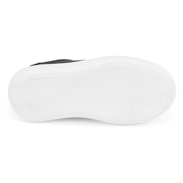  Kadın Siyah Deri Günlük Ayakkabı