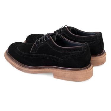  Jagger Siyah Erkek Süet Deri Klasik Ayakkabı