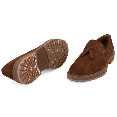  Gavyn Taba Erkek Süet Deri Loafer