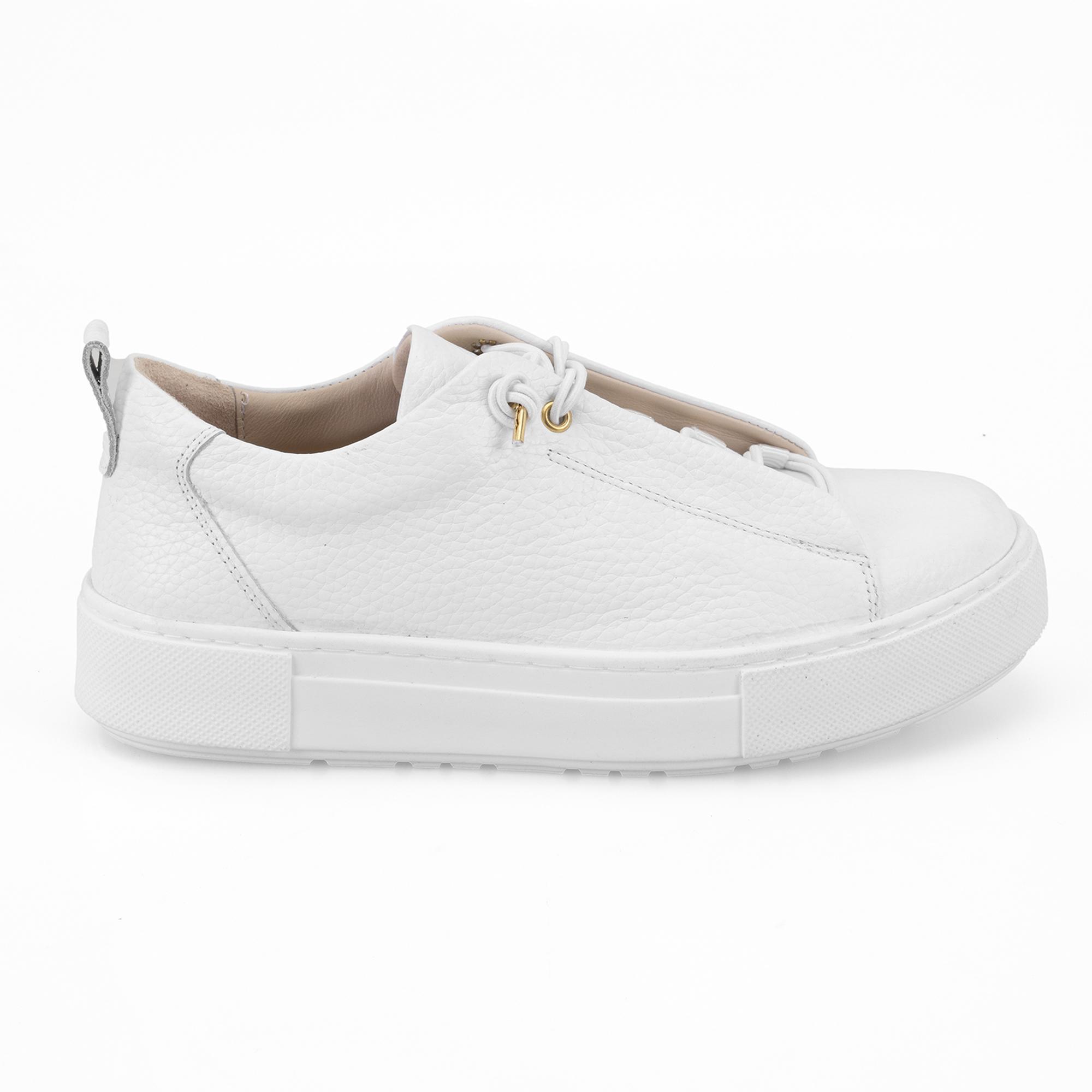 Kadın Beyaz Deri Spor Ayakkabı