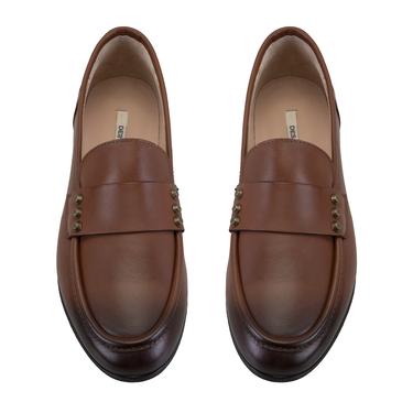  Kadın Taba Deri Günlük Ayakkabı