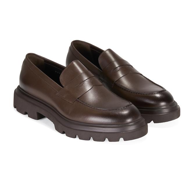  Gunnar Kahve Erkek Deri Günlük Ayakkabı