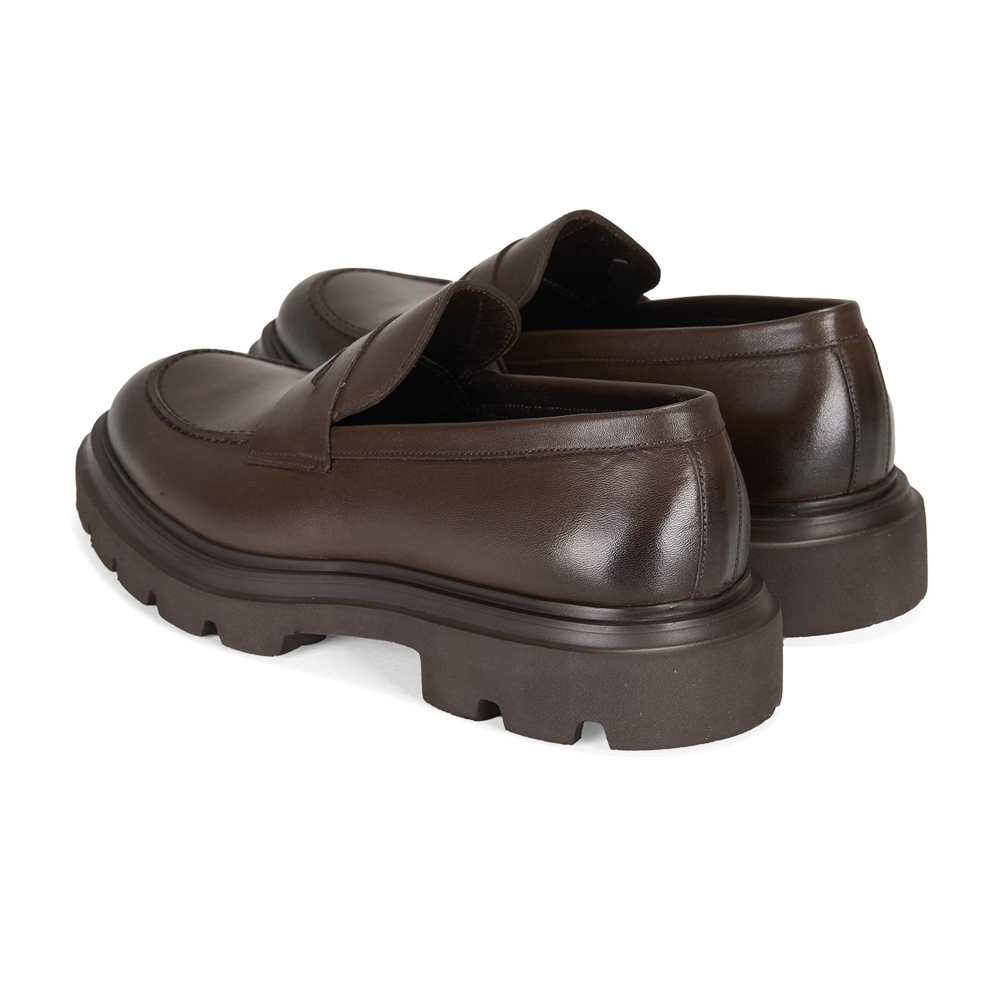 Gunnar Kahve Erkek Deri Günlük Ayakkabı