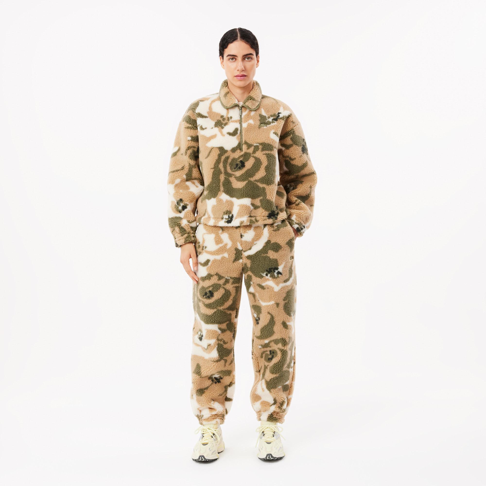 Kadın Relaxed Fit Haki Eşofman Altı