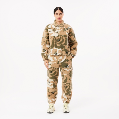  Kadın Relaxed Fit Haki Eşofman Altı