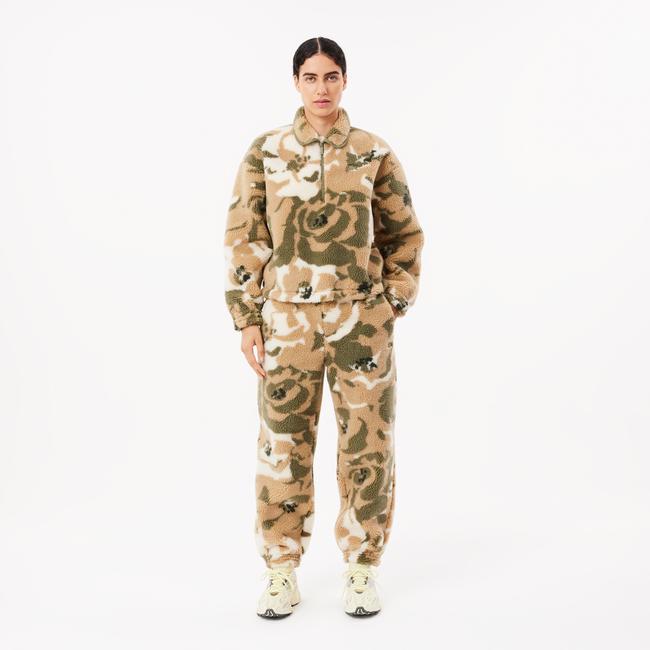  Kadın Relaxed Fit Haki Eşofman Altı