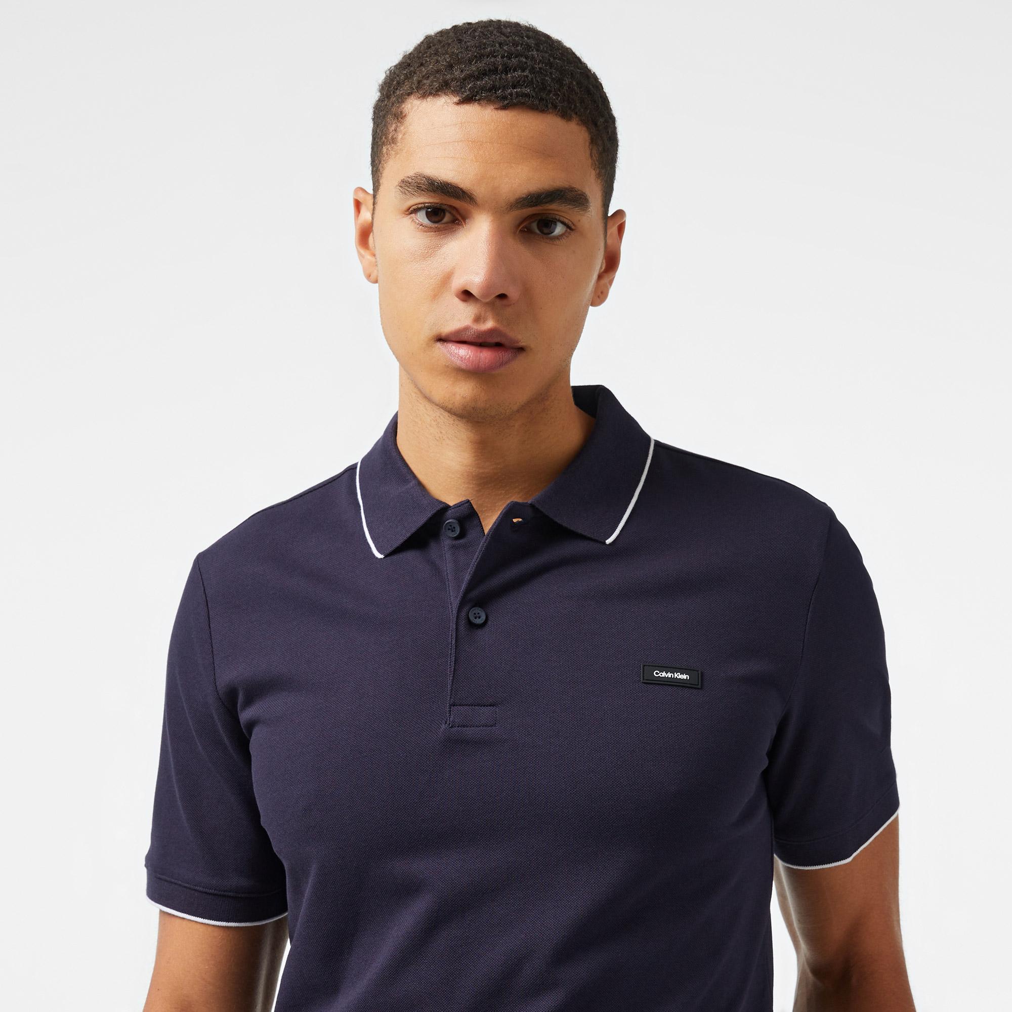 Calvin Klein Essentials Erkek Lacivert Polo