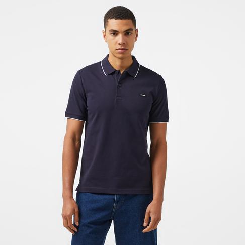  Calvin Klein Essentials Erkek Mavi Polo